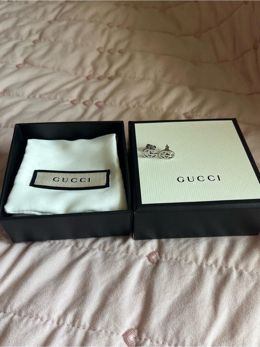 Gucci Double G Stud Earrings